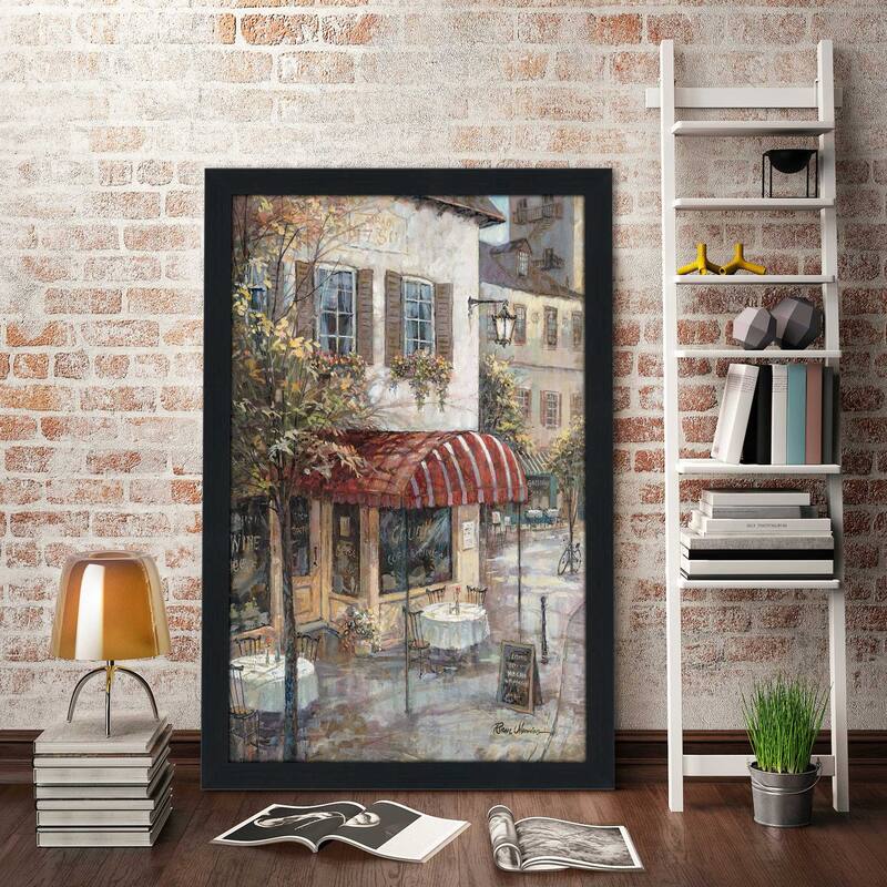 "Coffee House Ambience" by Ruane Manning Print on Acrylic