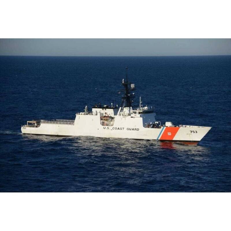 USCGC Hamilton WMSL-753 30 Inches L Ship Model