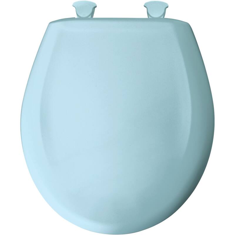 Bemis STA-TITE Seat Fastening System Residential Plastic EasyClean & Change Toilet Seat Ice Gray - 14.75" x 2.63" x 18.75"