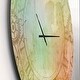preview thumbnail 3 of 6, Designart 'Vintage Antique style' Oversized Contemporary Wall CLock