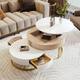 Option Oak Natural Wood + Antique White