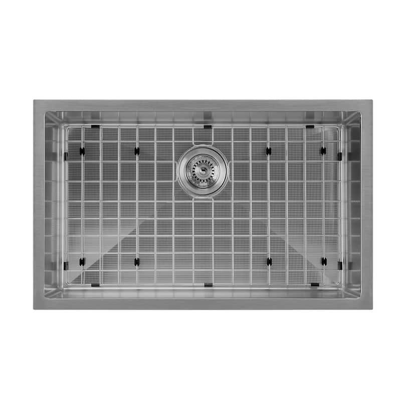 Whitehaus Collection Noah Plus Stainless Steel Undermount Kitchen Sink