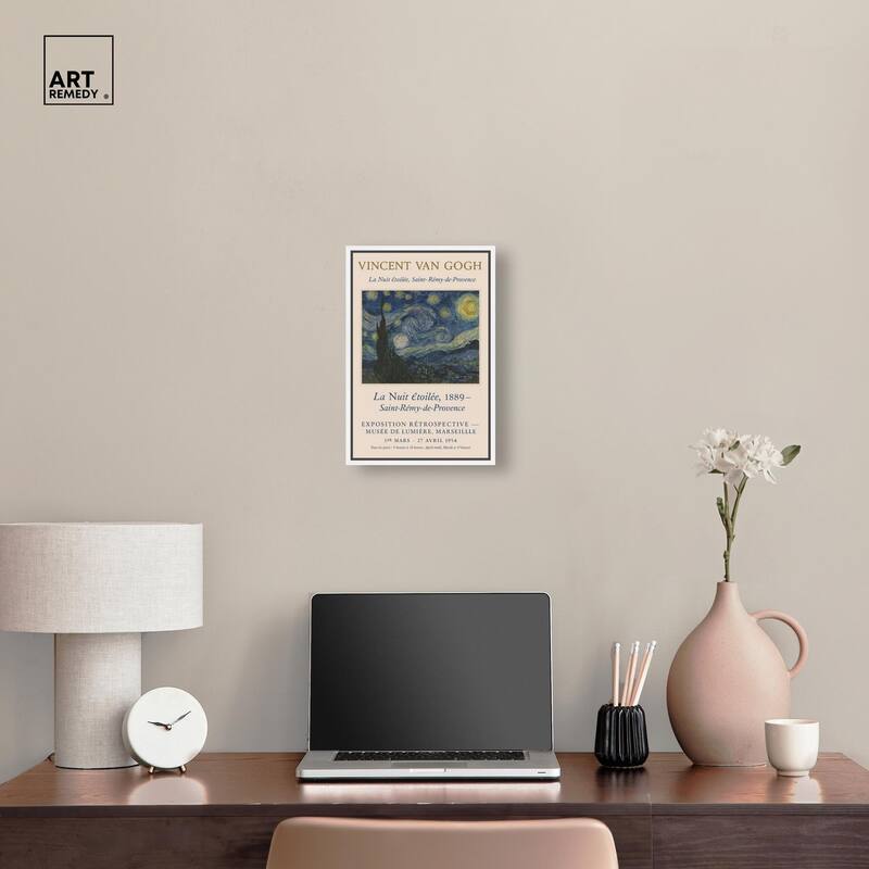 Starry Night Canvas by Art Remedy
