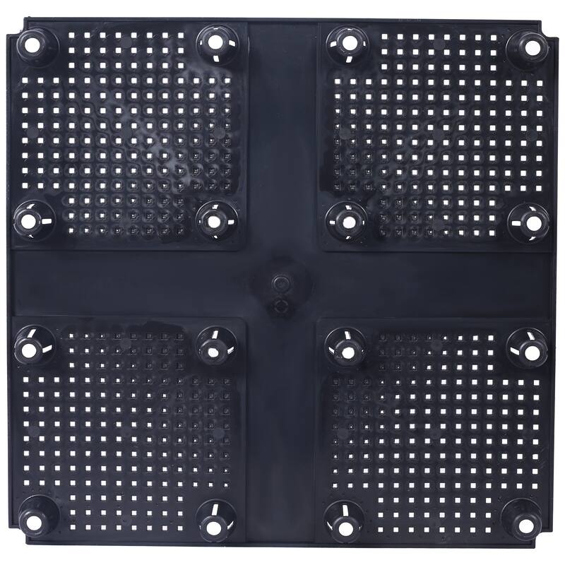 Modern Minimalist Garden Bed with Automatic Watering System 1 Drainage Hole Panel, for Vegetable Flower Herb Outdoor - 8' x 10'