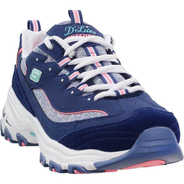 Shop Skechers Womens D Lites Sparkling Rain Casual Sneakers Shoes