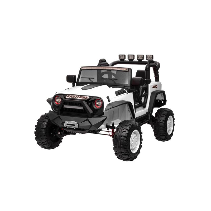Powerful 24V Electric Car for Kids with Adjustable Speed and Manual Modes