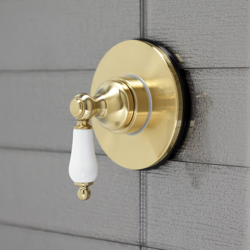 Kingston Brass Single-Handle Three-Way Diverter Valve with Trim Kit