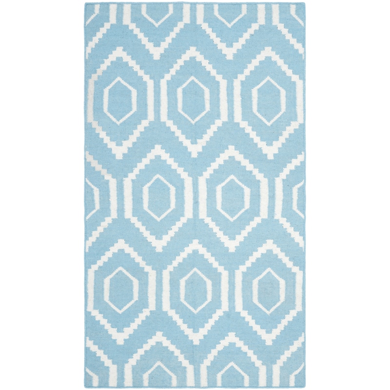 SAFAVIEH Handmade Flatweave Dhurries Roya Modern Moroccan Wool Rug
