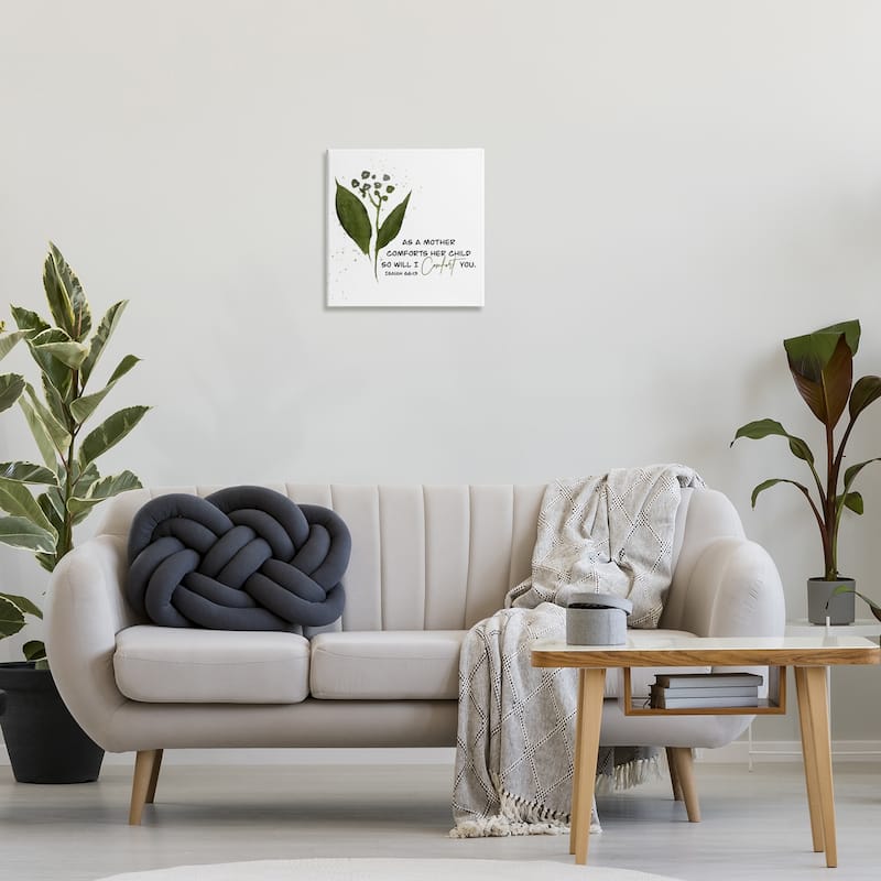 Stupell Proverb & Abstract Flower Canvas Wall Art Design By Amber Clarkson