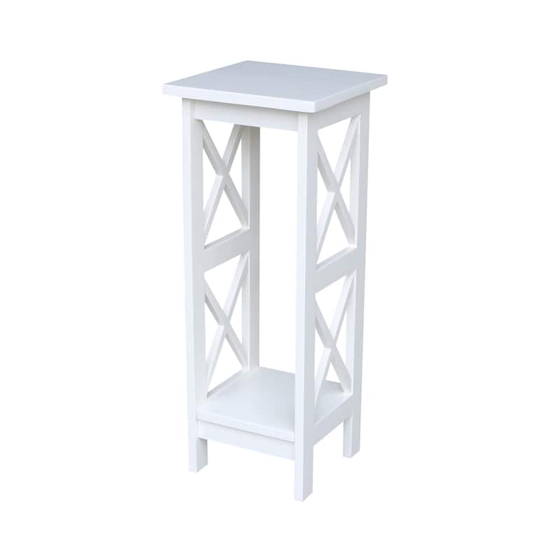 International Concepts X-sided Plant Stand - 30"H - White