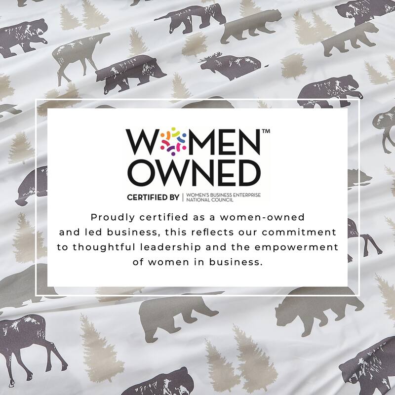 Linery & Co. Ultra-Soft Lodge-Inspired Brushed Microfiber Sheet Set