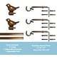 preview thumbnail 25 of 56, Cute Bird Finial Adjustable Decorative Designer Curtain Rod