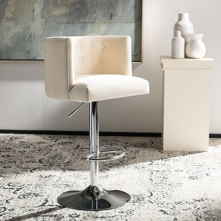 SAFAVIEH Couture Zayna Adjustable Barstool. - 21.3"x22.1"x44.1"