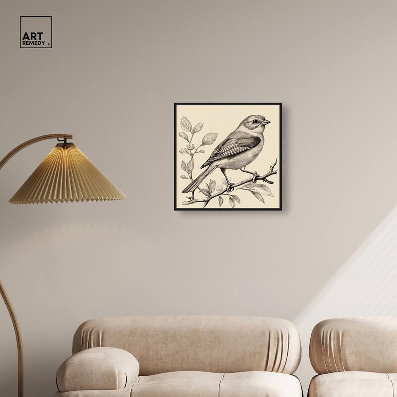 Bird's Gaze Canvas by Art Remedy