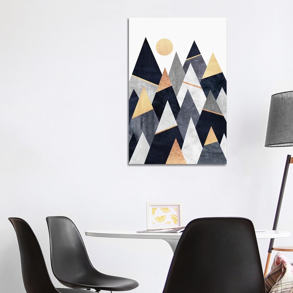 iCanvas "Fancy Mountains" by Elisabeth Fredriksson Canvas Print