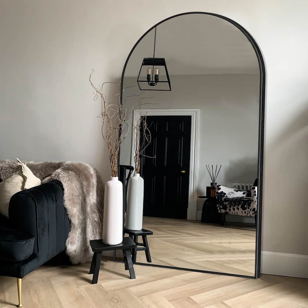 Arched Full Length Mirror Large Floor Mirror