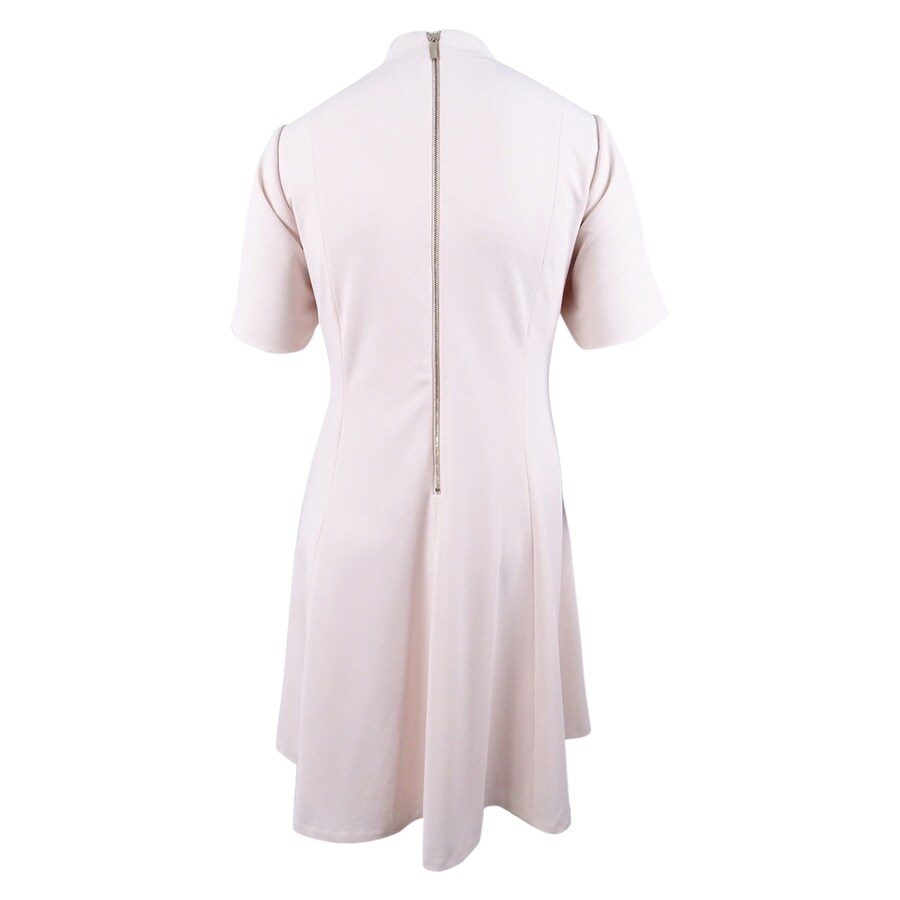 scuba fit and flare dress plus size