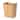 Wood Trash Can, Rustic Farmhouse Style Wastebasket Bin