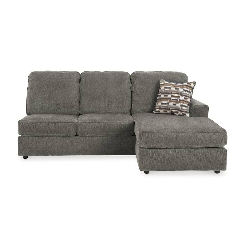 Signature Design by Ashley O'Phannon 2-Piece Sectional with Ottoman - 125" W x 86" D x 38" H