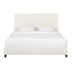 preview thumbnail 4 of 21, Bridgevine Home Tall White Boucle Panel Headboard Upholstered Platform Bed