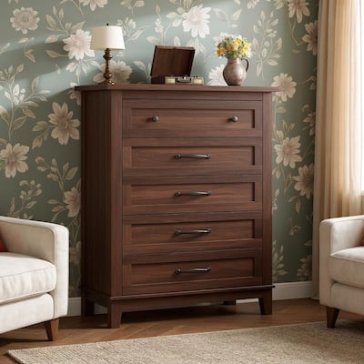 41.3" Tall Vertical Drawer Dresser, with Large Storage
