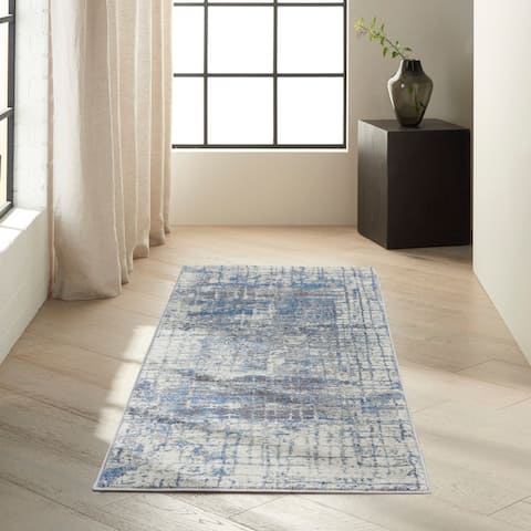 Calvin Klein Torrent Abstract Area Rug