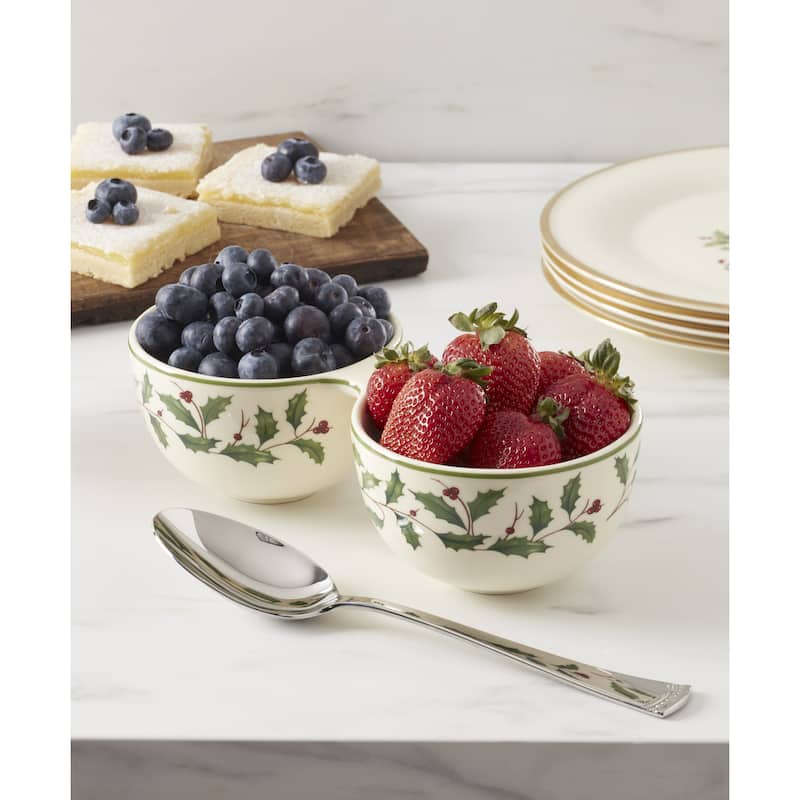 Lenox Holiday Double Dip Bowl