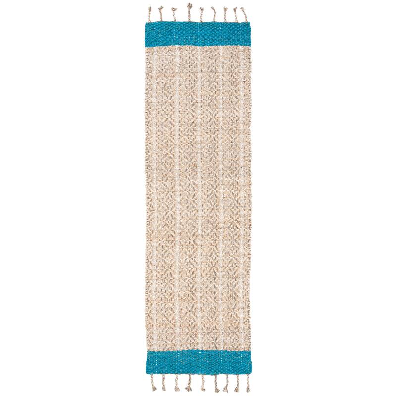 SAFAVIEH Handmade Cape Cod Senada Jute Tassel Rug
