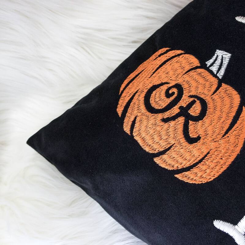 Trick or Treat Halloween Lumbar Pillow