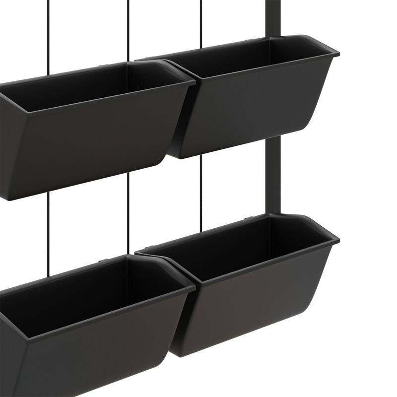 Outsunny 3-Tier Wall Planter with 6 Pots