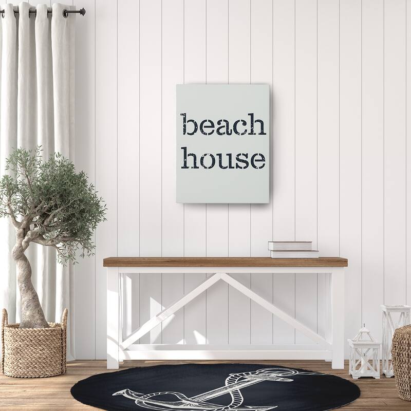 Anchored Nautical Chenille Rug