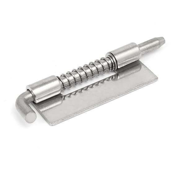 90mmx25mm 304 Stainless Steel Right Hand No Hole Spring Loaded Barrel Bolt Latch 