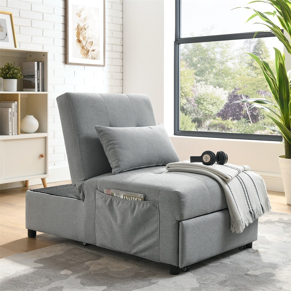 Full size best sale convertible chair bed