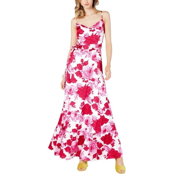 betsey johnson floral maxi dress