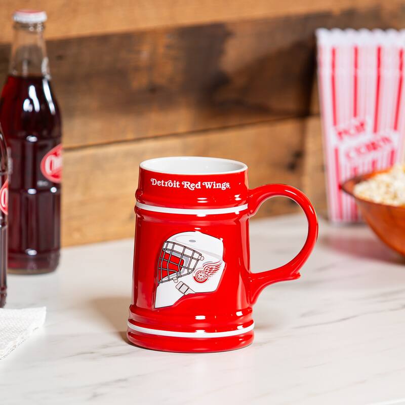 Detroit Red Wings 24 oz Ceramic Stein Mug