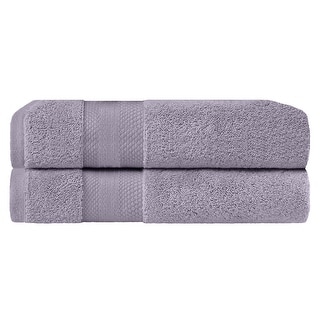 Blue Nile Mills Turkish Cotton Heavyweight Bath Sheet Set of 2