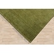 preview thumbnail 8 of 7, Hand Loomed Green Hand Made 100% Wool Modern & Contemporary Area Rug