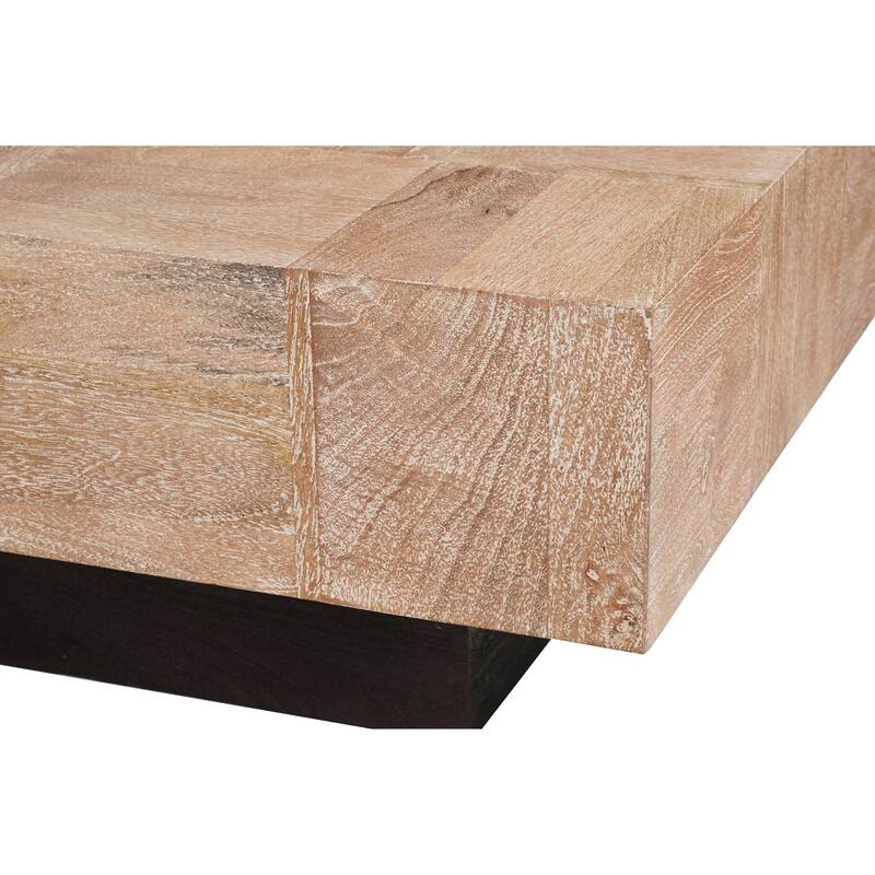 Caden Modern Solid Wood Coffee Table