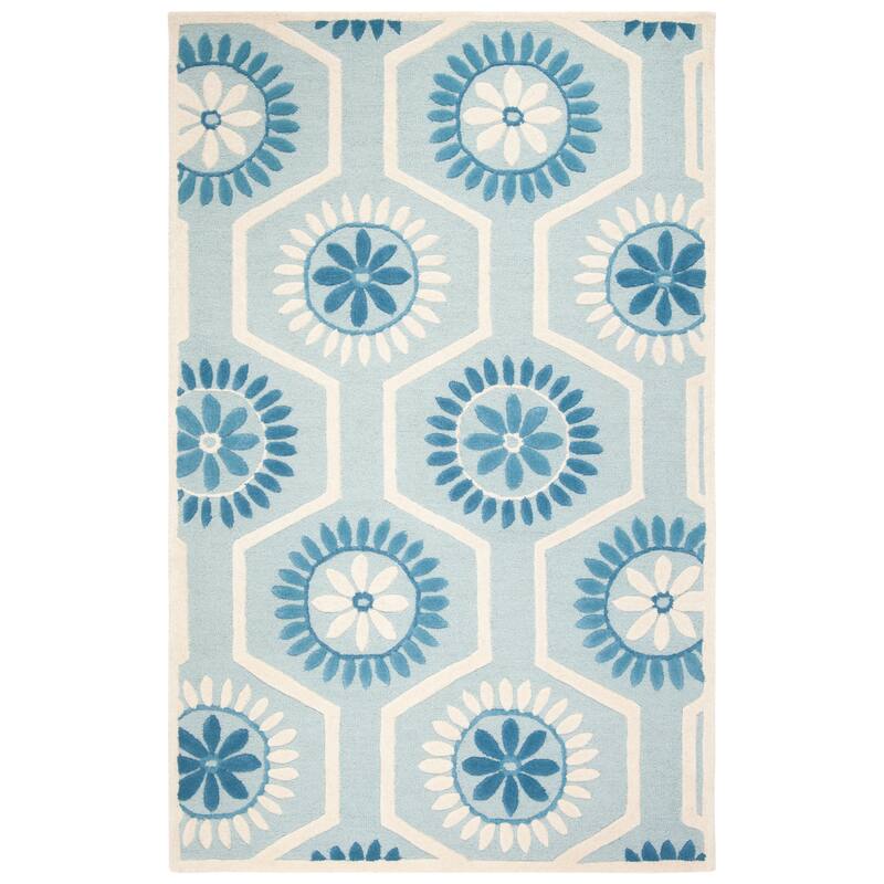 SAFAVIEH Handmade Cambridge Edeltraud Modern Moroccan Wool Rug