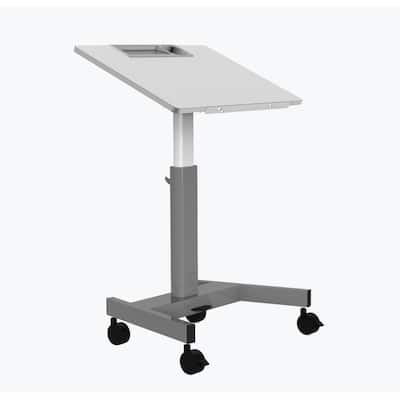 Pneumatic Adjustable Height Flip-Top Student Desk/Nesting Desk