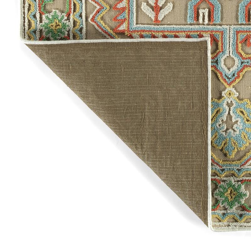 TDW06 Tamara Day Warwick Navy Hand Tufted Indoor Area Rug
