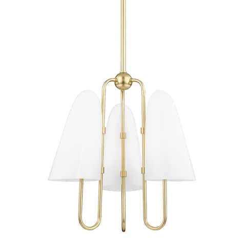 Hudson Valley Slate Hill 3-Light Chandelier