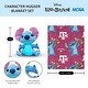 preview thumbnail 40 of 71, NCAA Enroll Stitch Hugger Pillow & Silk Touch Throw Blanket Set