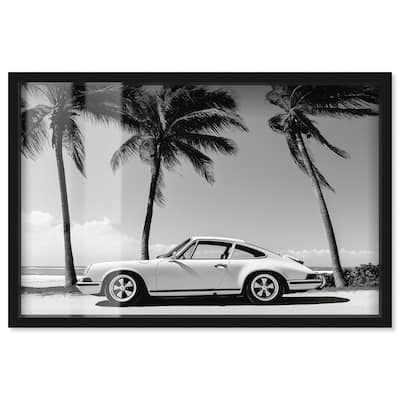 Analog Vintage Car Shadowbox by Art Remedy
