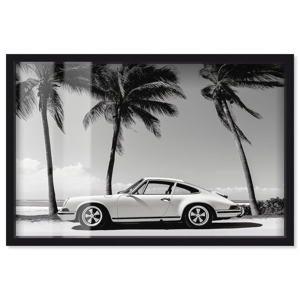 Analog Vintage Car Shadowbox by Art Remedy