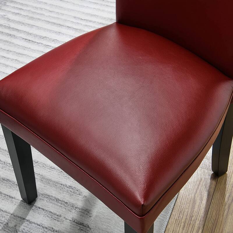 Faux Leather Dining Chairs Or Round Glass Dining Table