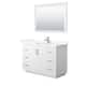 Option White, Nickel Trim, Giotto Quartz Top