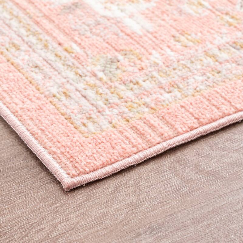 Crosswood Alyssa Traditional Floral Indoor Polyester Area Rug