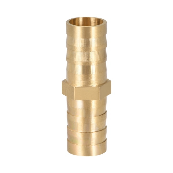 15/32" Brass Barb Hose Fitting Straight Connector Joiner Air Water Fuel Boat - 12mm 1pcs