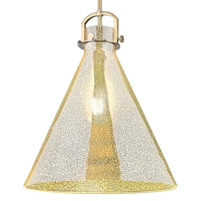 Innovations Lighting 410-1SL-G411-18ME Newton Cone 18" Wide Pendant